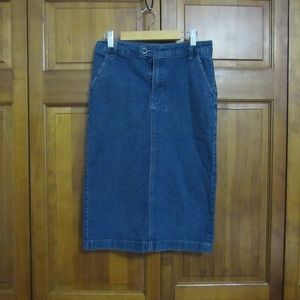Denim skirt